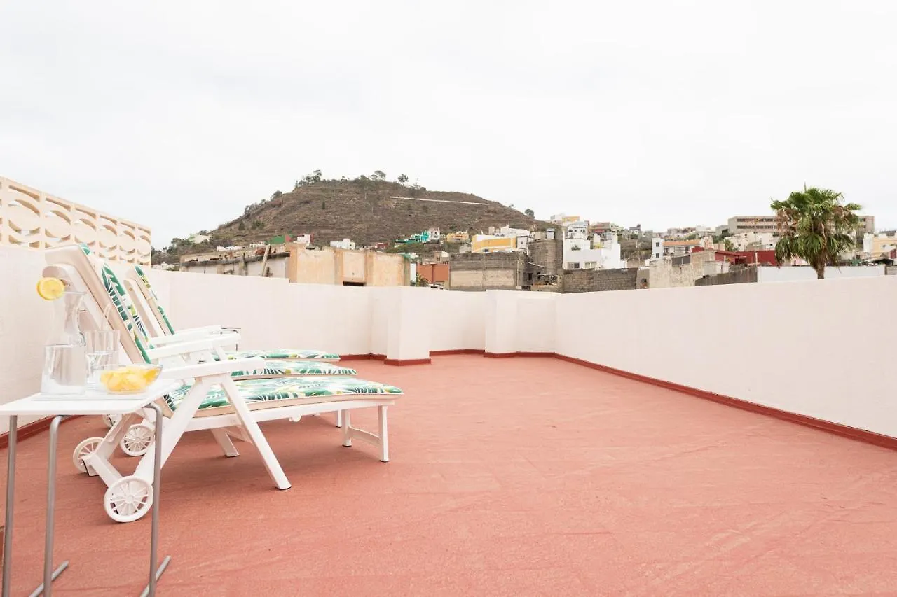Homeforguest New Duplex With Rooftop Next To Arucas Cathedral